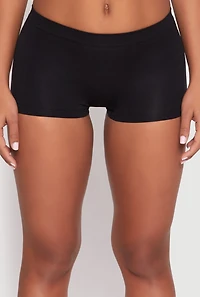 Seamless Solid Boyshort Panty