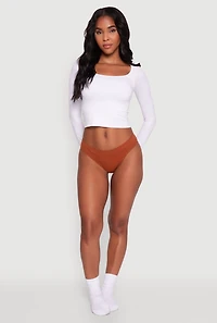 Womens Comfortable Seamless Bikini Panty,