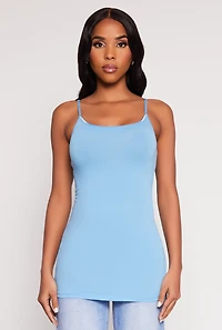 Womens Basic Scoop Neck Cami,