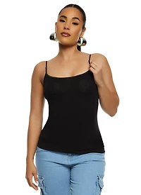 Solid Scoop Neck Cami