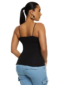 Solid Scoop Neck Cami