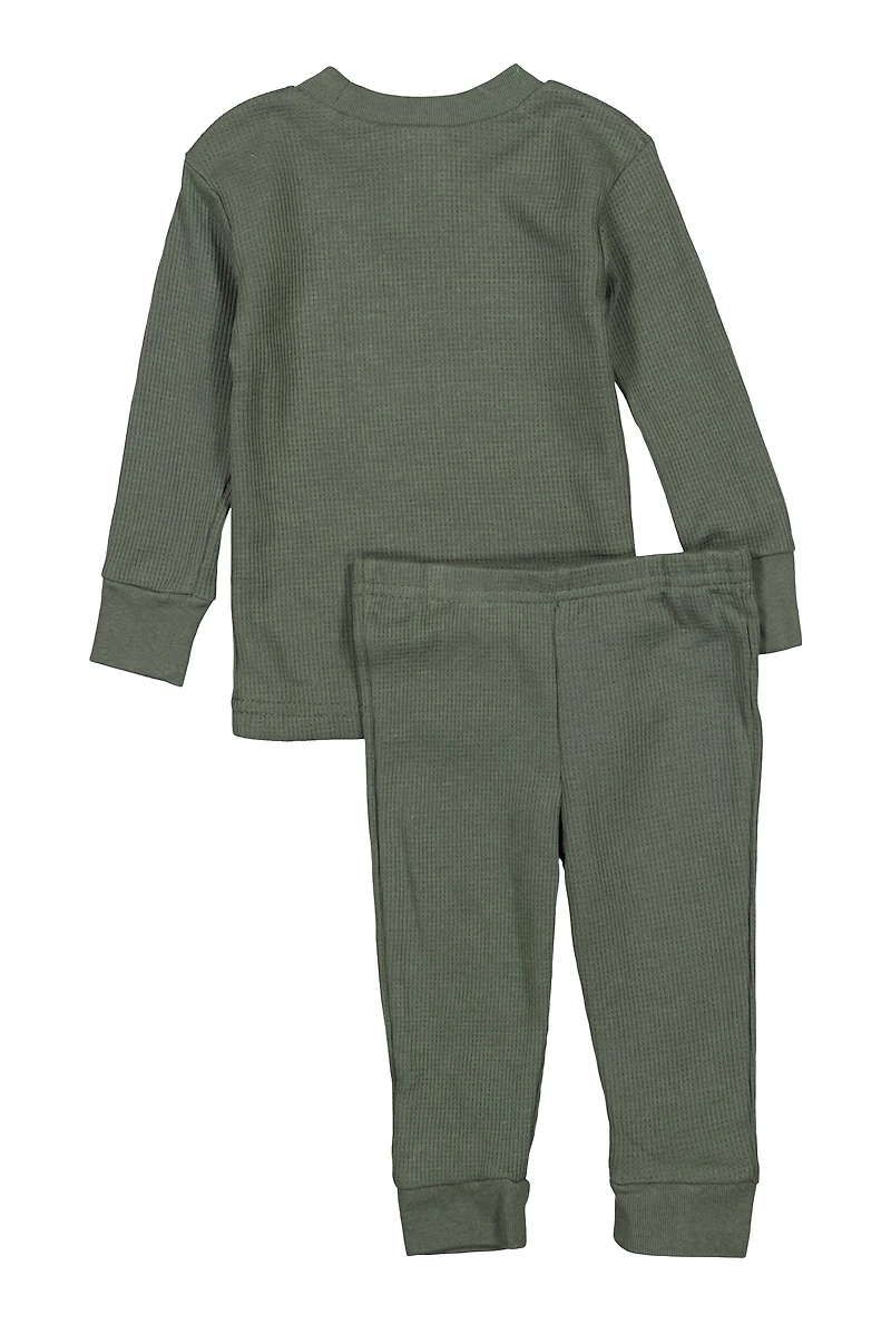 Baby Thermal Top and Pants Set
