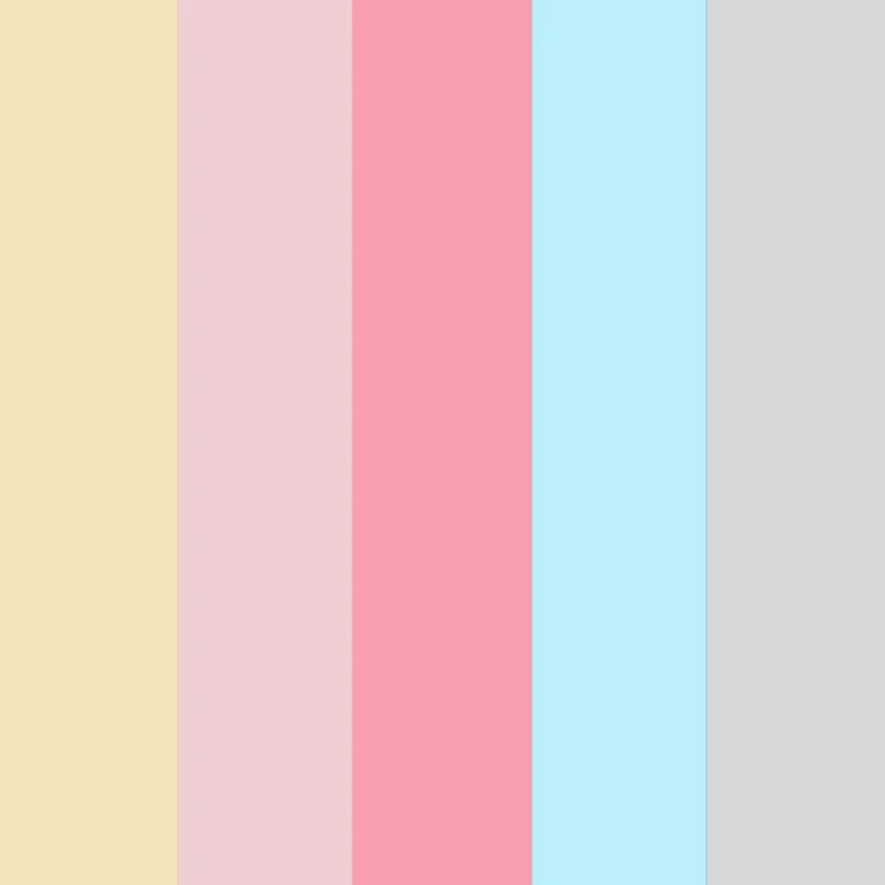 Little Girls Butterfly Graphic Contrast Trim Panties 7 Pack