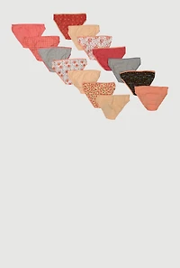 Girls Love Graphic Print Underwear 14 Pack