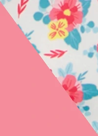 Girls Floral Seamless Cami Bras 2 Pack