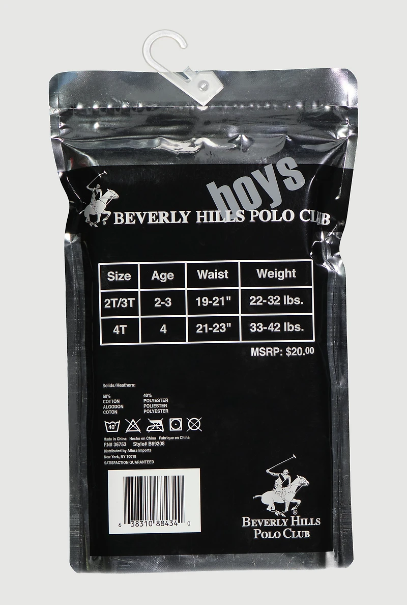 Toddler Boys Ribbed Knit Tank Tops 4 Pack