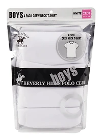 Toddler Boys Crew Neck Tees 4 Pack