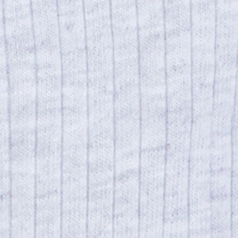 Baby Girls 0-9M Marled Heart Graphic Jumpsuit with Headband