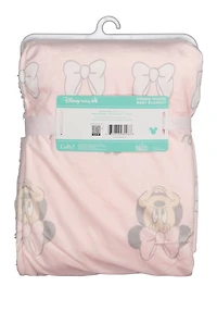 Baby Girls Minnie Mouse Sherpa Blanket
