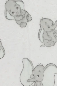 Baby Dumbo Plush Blanket and Teething Lovey