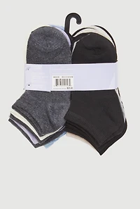 Toddler Girls Assorted Marled Ankle Socks 20 Pack, Multi