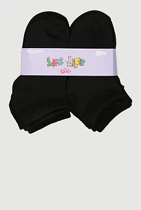 Toddler Girls Basic Socks 20 Pack