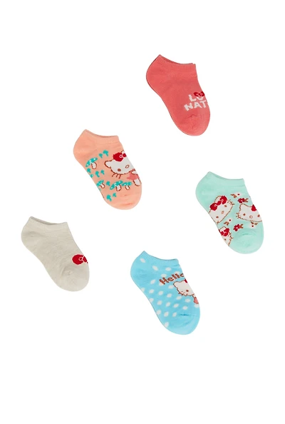 Baby Girls Hello Kitty Socks 5 Pack, Multi