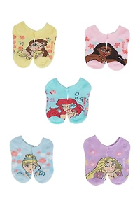 Toddler Girls Princesses Socks 5 Pack, Multi