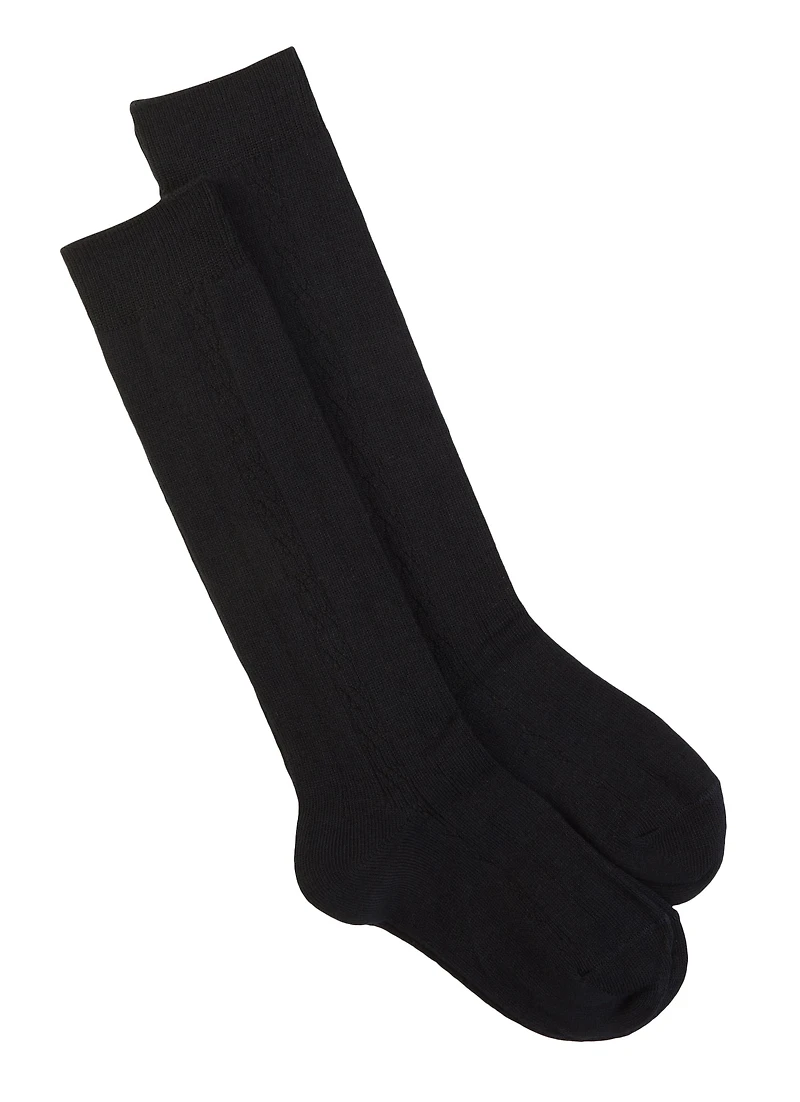 Girls 3-8.5 Knee High Socks 2 Pack