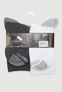 Boys Color Block Crew Socks 6 Pack, Multi
