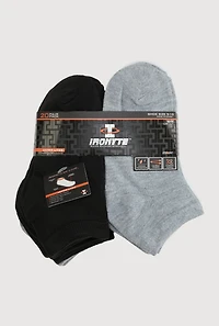 Toddler Boys Low Cut Socks Size 20 Pack Size 5-10, Multi