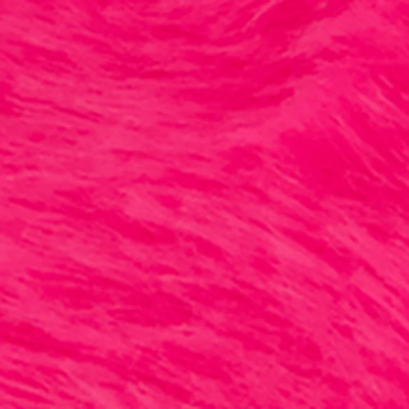 Girls Rhinestone Detail Faux Fur Teddy Bear Slippers