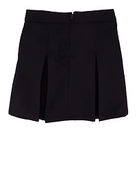 French Toast Girls 4-6x Box Pleated Skirt, Blue,