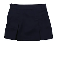 French Toast Girls 4-6x Button Detail Kick Pleated Skort, Blue, Size 5