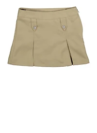 French Toast Girls 4-6x Kick Pleated Skort, Khaki, Size 4
