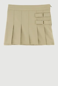 French Toast Girls 4-6x Pleated Scooter Skirt, Khaki, Size 6