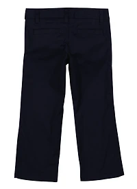 French Toast Girls 4-6x Solid Straight Leg Pants, Blue, Size 6X