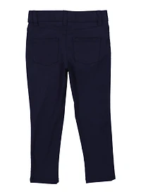 French Toast Girls 4-6x Skinny Fit Pants, Blue, Size 4