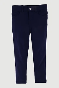 French Toast Girls 4-6x Skinny Leg Stretch Pants, Blue, Size 5