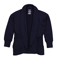 French Toast Girls 4-6x Pocket Cardigan, Blue, Size 6-6X