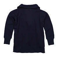 French Toast Girls 4-6x Pocket Cardigan, Blue,