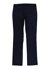 French Toast Junior Solid Straight Leg Pants, Blue, Size 12