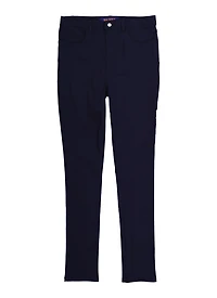 French Toast Girls 16-20 Stretch Skinny Pants, Blue, Size 18