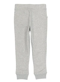 French Toast Girls 4-6x Marled Elastic Waist Pull On Joggers, Grey, Size 4-5