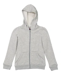 French Toast Girls 7-16 Zip Front Hooded Sweatshirt