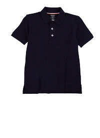 French Toast Boys 4-7 Pique Polo Shirt, Blue, Size 4-5
