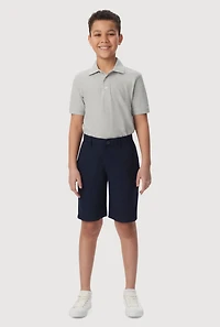 French Toast Boys 4-7 Twill Shorts, Blue, Size 6
