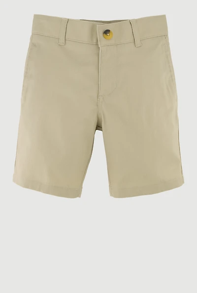 French Toast Boys 4-7 Khaki Shorts, Khaki, Size 4