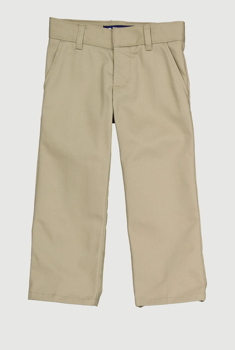 French Toast Boys 4-7 Adjustable Waistband Relaxed Fit Chinos