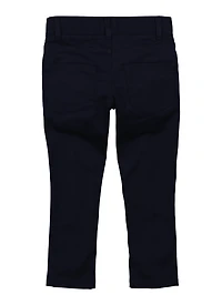 French Toast Boys 4-7 Solid Slim Leg Chino Pants, Blue, Size 4