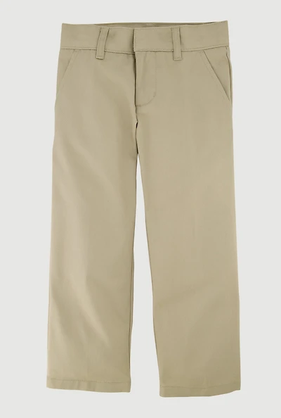 French Toast Boys 4-7 Relaxed Fit Chino Pants, Khaki, Size 4