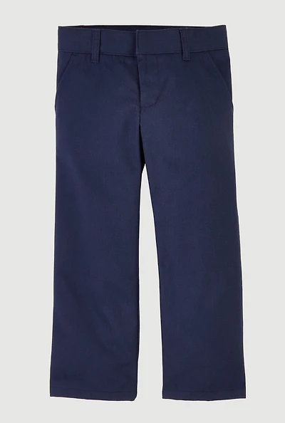 French Toast Boys 4-7 Straight Leg Pants, Blue, Size 7