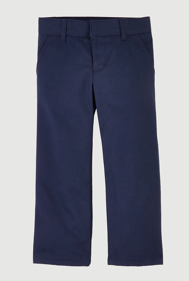 French Toast Boys 4-7 Straight Leg Pants, Blue, Size 7
