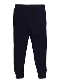 French Toast Boys 4-7 Fleece Drawstring Joggers, Blue, Size 4-5