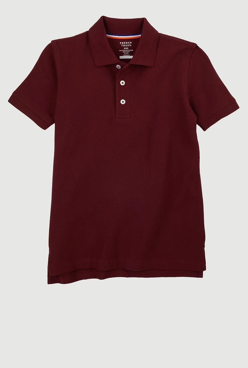 French Toast Boys - Basic Pique Polo Shirt