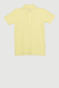 French Toast Boys 8-16 Short Sleeve Pique Polo Top