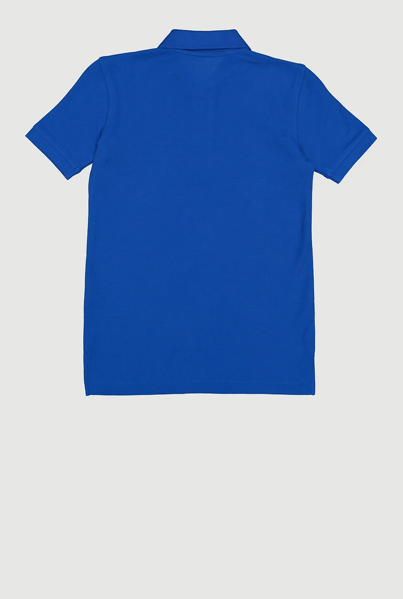 French Toast Boys 8-16 Short Sleeve Polo Top