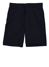 French Toast Boys 8-14 Flat Front Shorts, Blue, Size 10