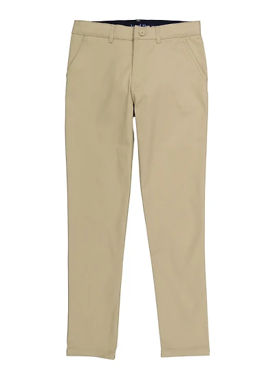 French Toast Boys 8-14 Slim Leg Chinos, Khaki, Size 10