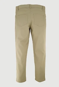 French Toast Boys 8-14 Slim Leg Khaki Pants, Khaki,